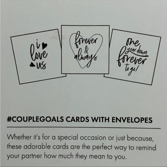 3/$15 Romantic Anniversary Card Set - Picture 4 of 4